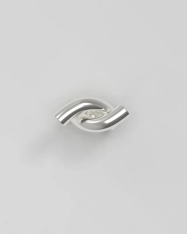 Rose Silver Ring