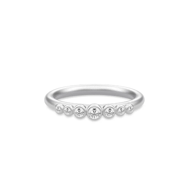 Grace Clear Silver Ring w. Zirconia