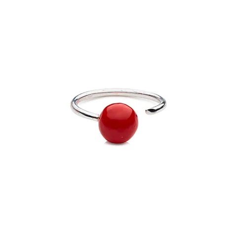 Rouge Selene Silver Ring