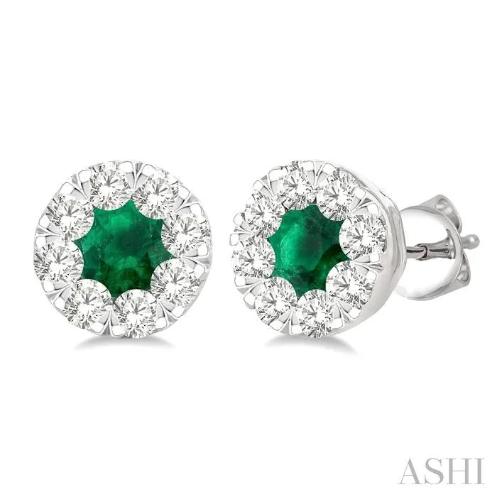 LOVEBRIGHT GEMSTONE & DIAMOND EARRINGS