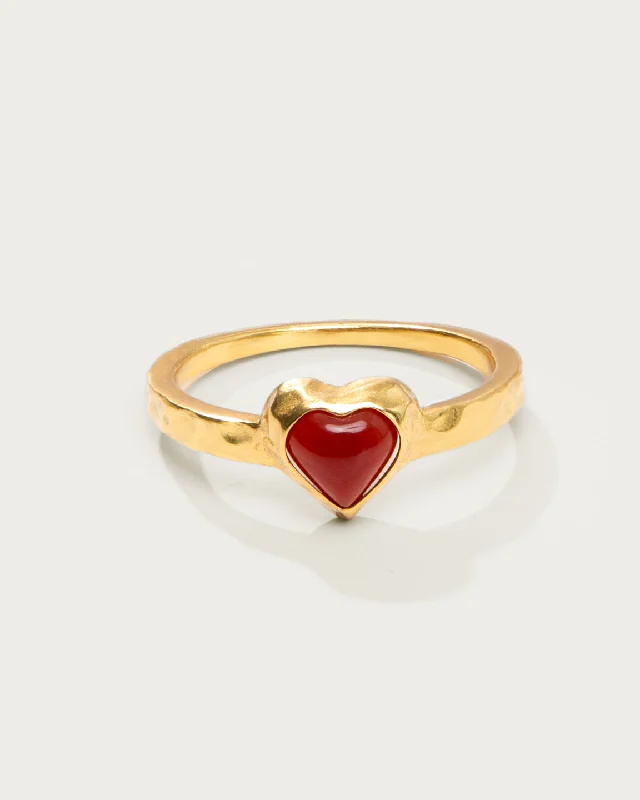 Lover Girl Carnelian Ring