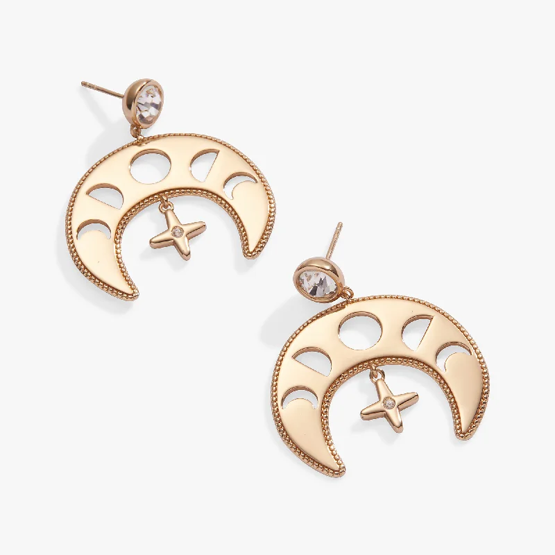 Moon Phase Earrings