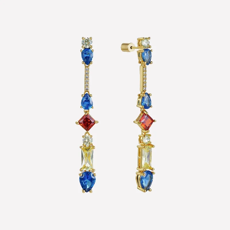 Odette Drop Statement Earrings