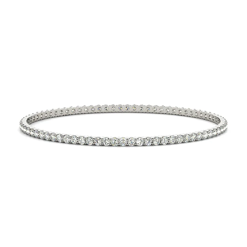 1.75 ctw Diamond Eternity Bangle Bracelet