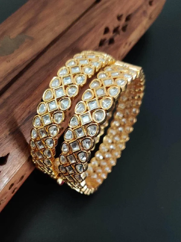 Eternity Polki Kundan Bangle